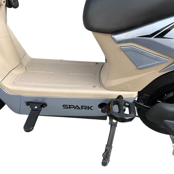Велосипед з електромотором SPARK AMP 14" 48V/800W/25Ah сірий 247904 фото