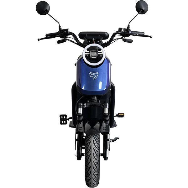 Велосипед с электромотором SPARK GT-S 16" 72V/1500W/20Ah LiFePO4 синий с серым 259185 фото