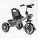 Велосипед 3-х колісний BS-18125 "Best Trike" (1) колеса EVA переднє 12&rsquo;&rsquo;, заднє 10&rsquo;&rsquo;, сталева рама, фара з музикою та світлом, 1 пісня українською та 2 англійською, 2 кошики, в коробці 147569 фото