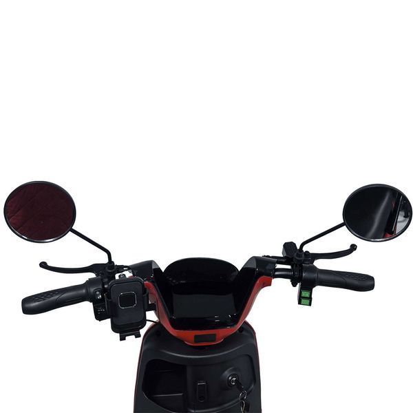 Велосипед с электромотором SPARK RUN 14" 60V/1000W/25Ah красный 248013 фото
