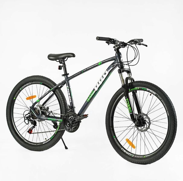 Велосипед Corso &laquo;HI RACE PRO&raquo; 27,5" Дюймов HR-27402 (1) рама алюминиевая 17``, оборудование Shimano 21 скорость, 138287 фото