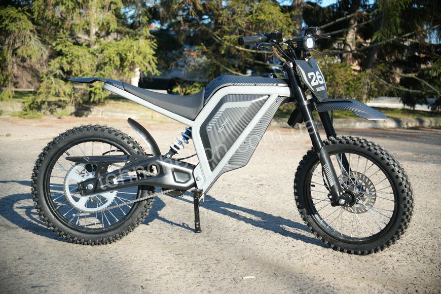 Діртбайк електричний EM-22 (1) рама сталева, двигун 2500W, акумулятор 60V27AH 190195 фото