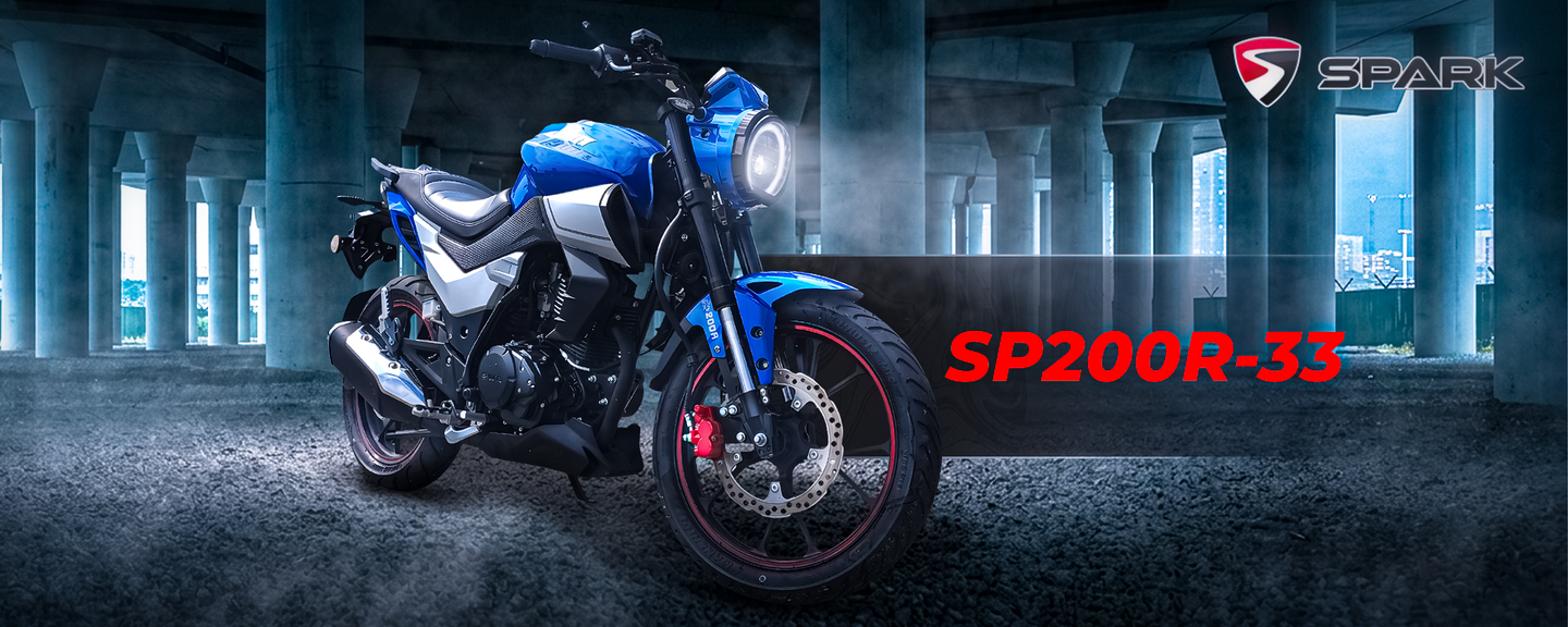 Главный банер Мотоцикл SP200R-33