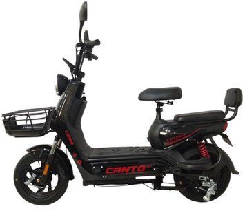 Электрический мопед Corso Canto CN-107099 двигатель 500W, аккумулятор 48V/20Ah 168571 фото