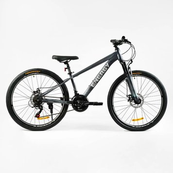 Велосипед Corso 26" дюймів «ENERGY» EN-26243 (1) рама сталева 13’’, обладнання Shimano 21 швидкість, 138161 фото