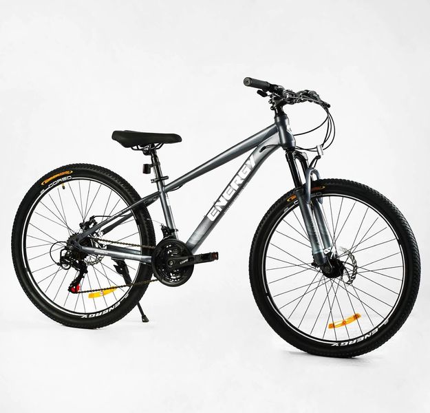 Велосипед Corso 26" дюймов «ENERGY» EN-26243 (1) рама стальная 13’’, оборудование Shimano 21 скорость, 138161 фото