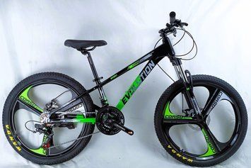 Велосипед Спортивний Corso &laquo;Evolution&raquo; 24" дюймів EV-24203 (1) рама алюмінієва 11``, обладнання Shimano 21 швидкість, зібран на 75%, в коробці [Коробка] 176295 фото