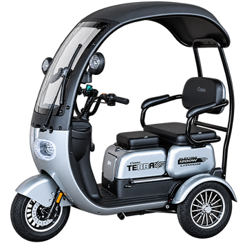 Електричний трицикл Corso &laquo;Terra&raquo; TR-310024 двигун 1200W, акумулятор (LMFP) LiFePO₄ 72V/24Ah, колеса 300-10 198763 фото
