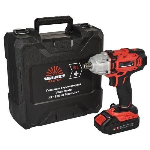 Гайковерт аккумуляторный Vitals Master AT 1825 Kit SmartLine+ 000184448 фото