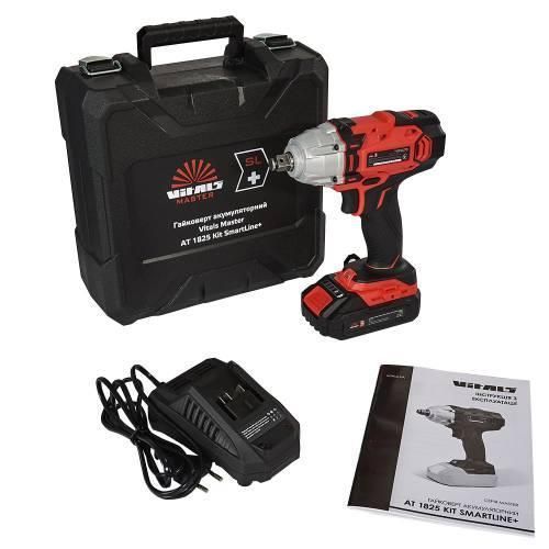 Гайковерт аккумуляторный Vitals Master AT 1825 Kit SmartLine+ 000184448 фото