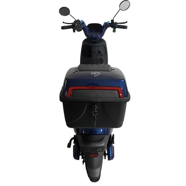 Велосипед с электромотором SPARK RUN 14" 60V/1000W/25Ah синий 248014 фото