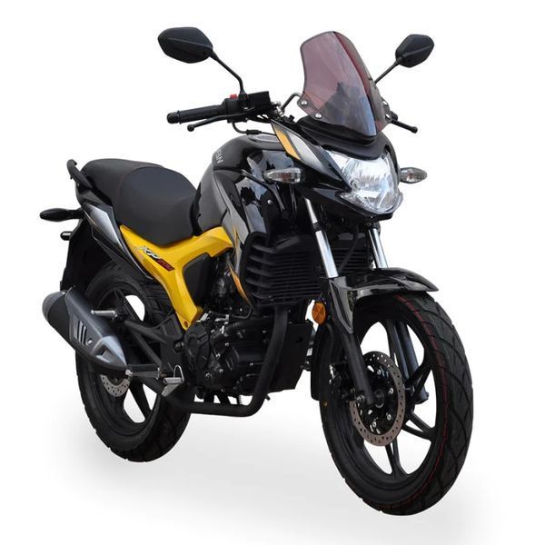 Дорожній мотоцикл Lifan KP200 (Irokez 200) LF200-10B KP200_black/yellow фото