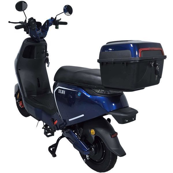 Велосипед с электромотором SPARK RUN 14" 60V/1000W/25Ah синий 248014 фото