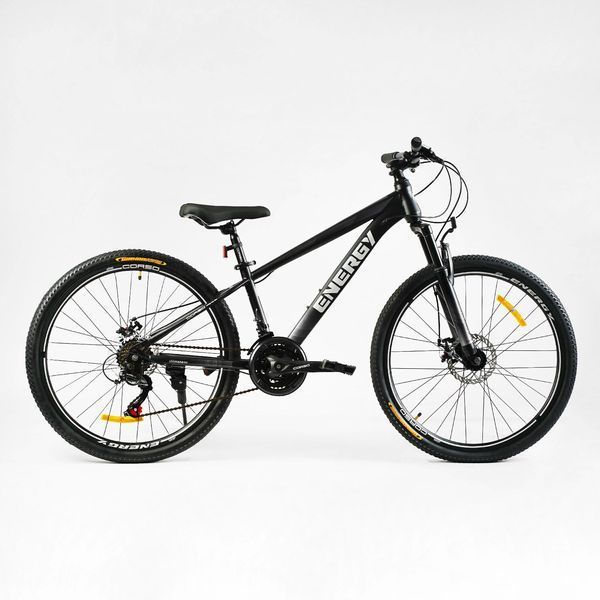 Велосипед Corso 26" дюймів &laquo;ENERGY&raquo; EN-26849 (1) рама сталева 13&rsquo;&rsquo;, обладнання Shimano 21 швидкість, 138163 фото