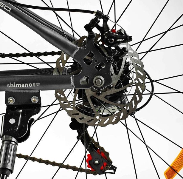 Велосипед Corso 26" дюймів &laquo;ENERGY&raquo; EN-26849 (1) рама сталева 13&rsquo;&rsquo;, обладнання Shimano 21 швидкість, 138163 фото