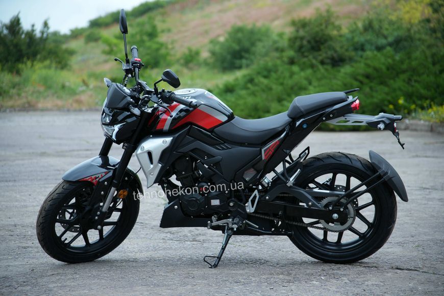 Дорожный мотоцикл Lifan SR220 LF200-10M_black/red фото