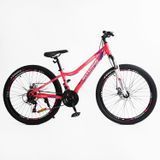 Велосипед Спортивный Corso &laquo;INTENSE&raquo; 26" дюймов NT-26138 (1) рама стальная 13&rsquo;&rsquo;, оборудование SAIGUAN 21 скорость, собран на 75%, в мешке [Мешок] 137776 фото