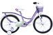 Велосипед ST 20" SPACE KID SUN BH рама-11,5" фіолетовий з корзиною Pl з крилом St 2024 OPS-SK-20-010 фото
