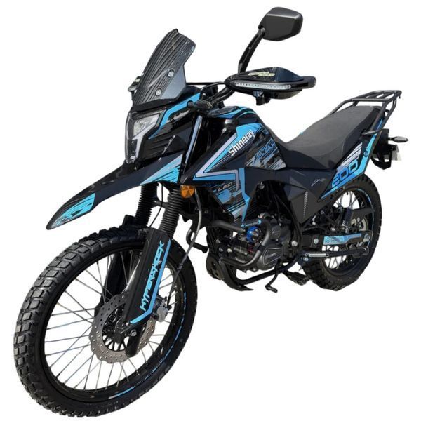 Мотоцикл Shineray VXR 200 XY 200GY-6C VXR 200_black/blue фото