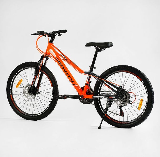 Велосипед Corso «GRAVITY» 24" дюйми GR-24005 (1) рама алюмінієва 12’’, обладнання Shimano 21 швидкість, 137754 фото