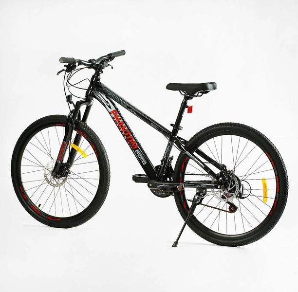 Велосипед Corso 26" дюймів &laquo;PHANTOM&raquo; PH-26410 (1) рама сталева 13&rsquo;&rsquo;, обладнання SunRun 21 швидкість, 138166 фото