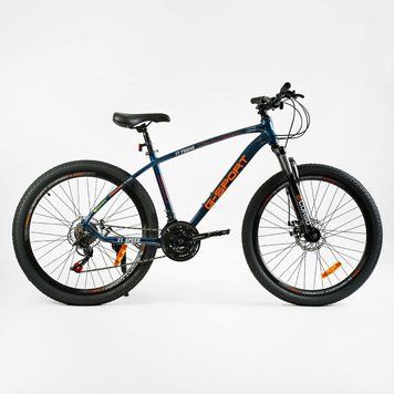 Велосипед Corso &laquo;G-SPORT&raquo; 26" дюймів G-26168 (1) рама алюмінієва 17``, обладнання Shimano 21 швидкість, 138268 фото