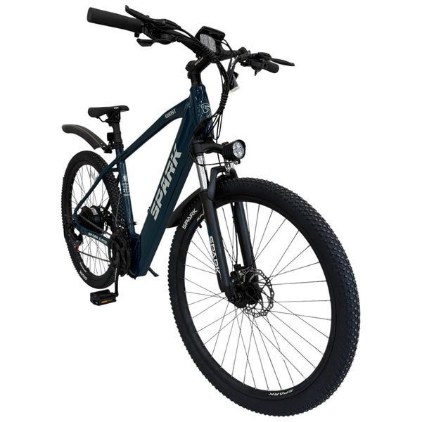 Велосипед с электромотором SPARK E-MTB GHOST 15" 48V/500W/12,8Ah тёмно-синий 239949 фото