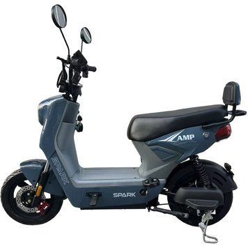 Велосипед з електромотором SPARK AMP 14" 48V/800W/25Ah синій 247903 фото