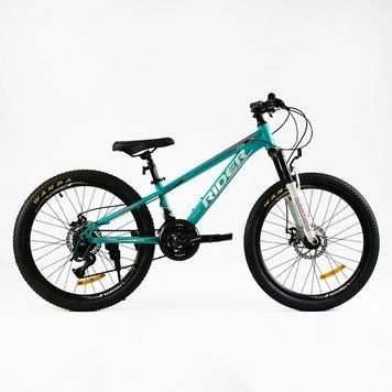 Велосипед Corso 24" дюйми &laquo;RIDER&raquo; RD-24549 (1) рама сталева 11&rsquo;&rsquo;, обладнання LTWOO A2, 21 швидкість, 138156 фото