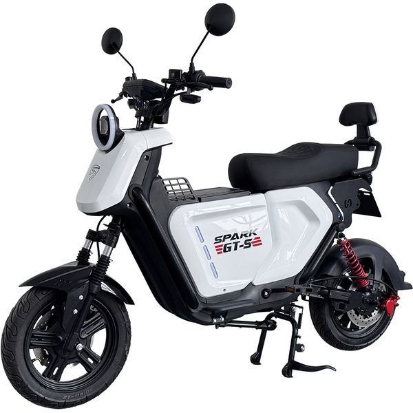 Велосипед с электромотором SPARK GT-S 16" 72V/1500W/20Ah LiFePO4 белый 259186 фото