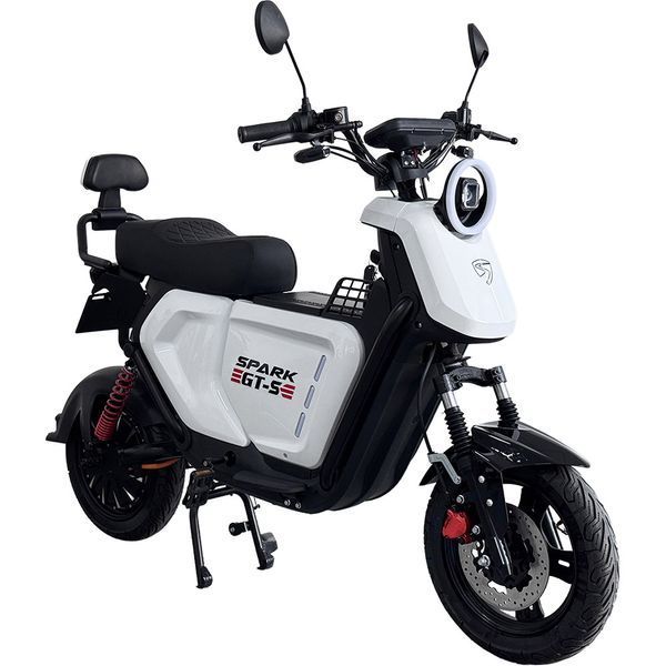 Велосипед с электромотором SPARK GT-S 16" 72V/1500W/20Ah LiFePO4 белый 259186 фото
