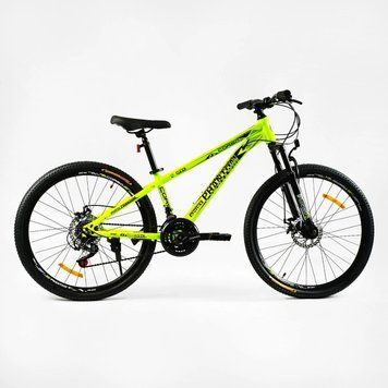 Велосипед Corso 26" дюймів &laquo;PHANTOM&raquo; PH-26526 (1) рама сталева 13&rsquo;&rsquo;, обладнання SunRun 21 швидкість, 138168 фото