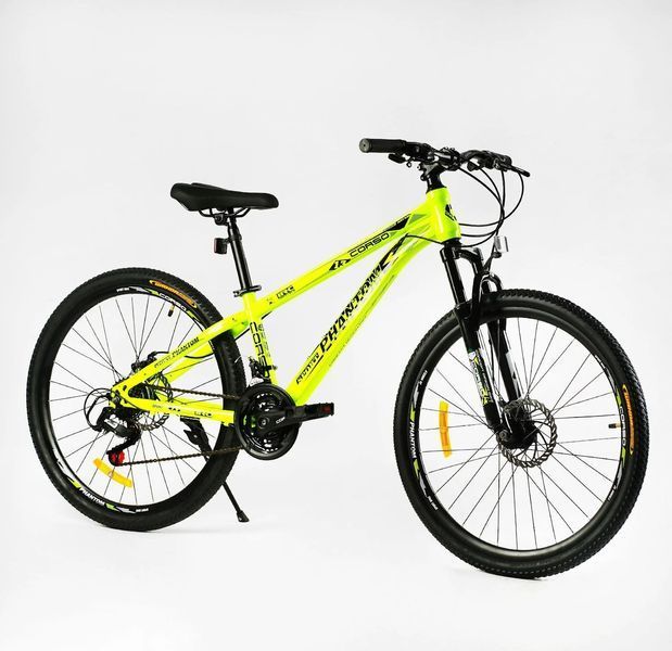 Велосипед Corso 26" дюймів &laquo;PHANTOM&raquo; PH-26526 (1) рама сталева 13&rsquo;&rsquo;, обладнання SunRun 21 швидкість, 138168 фото