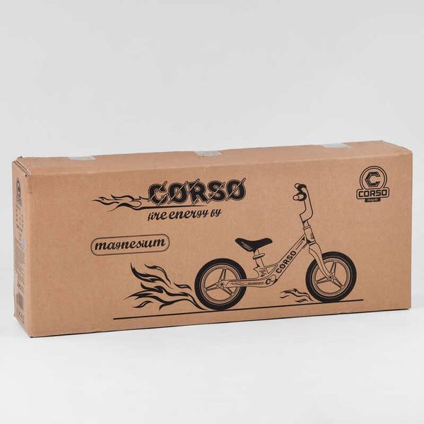 Велобіг Corso 22709 (1) колеса 12" надувні, магнієва рама, магнієвий руль, в коробці 100008 фото