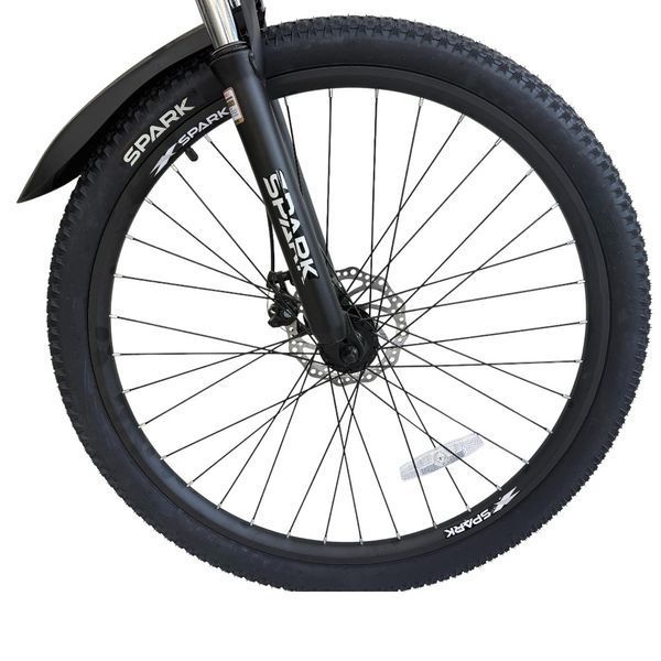 Велосипед з електромотором SPARK E-MTB SHADOW 15" 48V/500W/12,8Ah темно-зелений 239953 фото