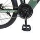 Велосипед з електромотором SPARK E-MTB SHADOW 15" 48V/500W/12,8Ah темно-зелений 239953 фото 5