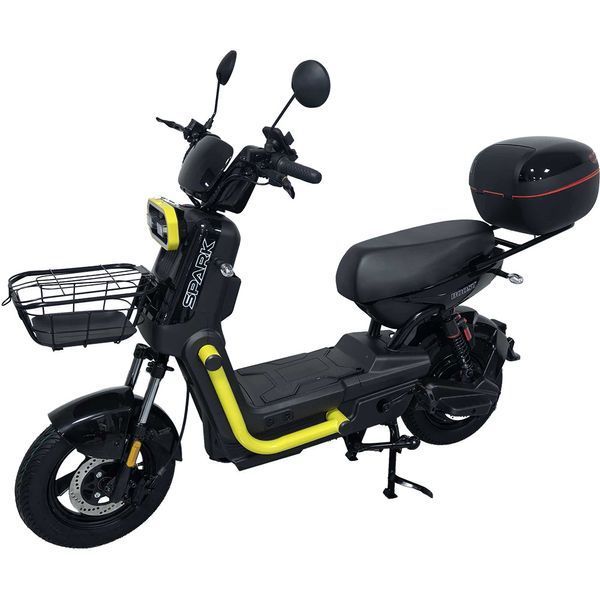 Велосипед с электромотором SPARK BOOST 14" 72V/1200W/25Ah черный 249191 фото