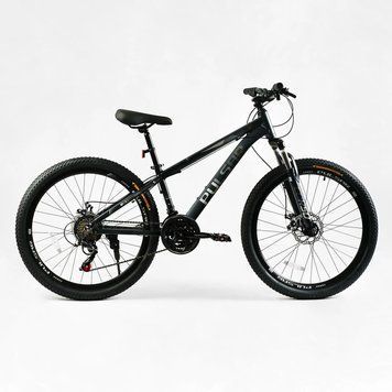 Велосипед Corso &laquo;PULSAR&raquo; 26" дюймів PL-26140 (1) рама алюмінієва 13&rsquo;&rsquo;, обладнання Shimano 21 швидкість, 137779 фото