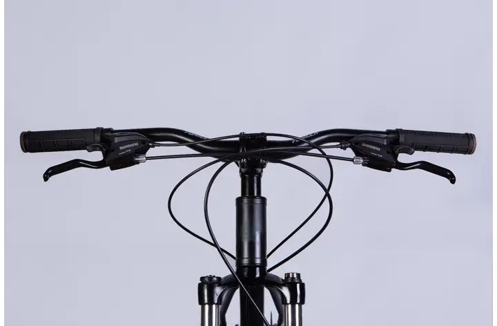 Велосипед AL 29" Formula F-1 DD рама-18,5" черно-зеленый (матовый) Shimano OPS-FR-29-310 фото