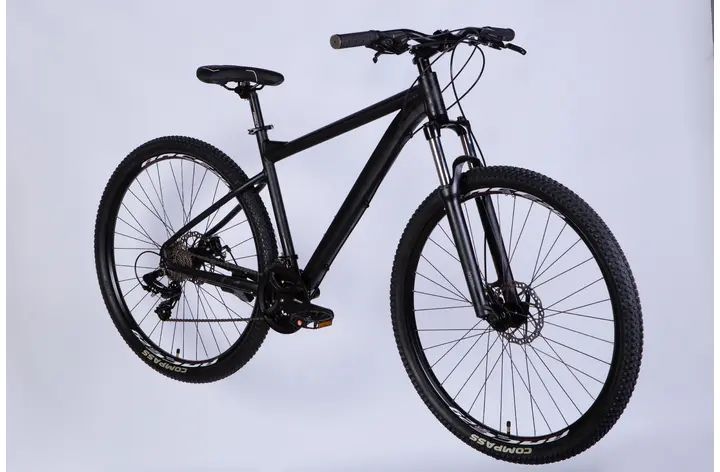 Велосипед AL 29" Formula F-1 DD рама-18,5" черно-зеленый (матовый) Shimano OPS-FR-29-310 фото