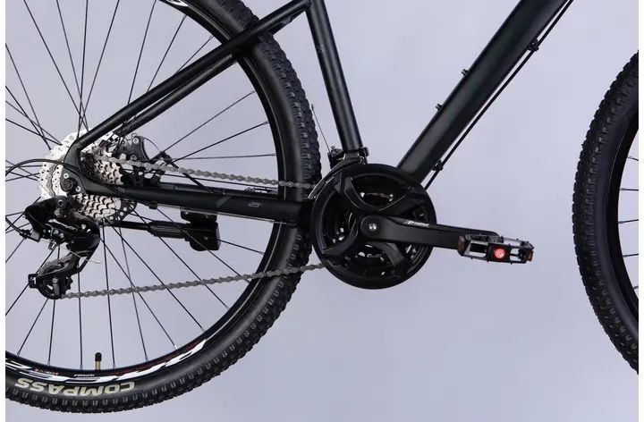Велосипед AL 29" Formula F-1 DD рама-18,5" черно-зеленый (матовый) Shimano OPS-FR-29-310 фото