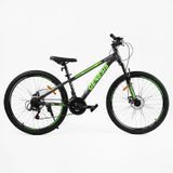 Велосипед Спортивний Corso 26" дюймів &laquo;Genesis&raquo; T-26921 рама сталева 13&rsquo;&rsquo;, обладнання SunRun 21 швидкість 181632 фото