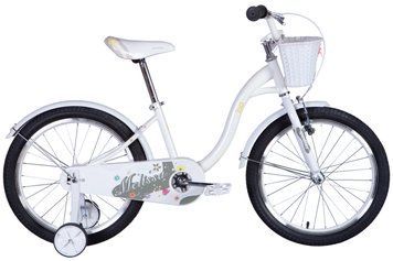 Велосипед ST 20" SPACE KID MELISSA BH рама-11,5" перламутровий з корзиною Pl з крилом St 2024 OPS-SK-20-016 фото