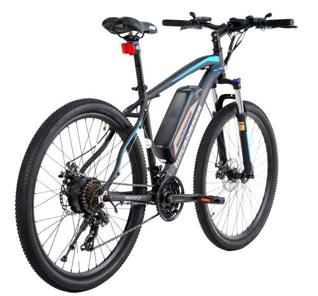 Электровелосипед ROCKSHARK 27,5 MTB AL "ROCK003" E-BIKE 350W 4037E_black фото