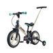 Велосипед-трансформер Best Trike BT-61514 (1) колеса PU 12'', родительская ручка, съемные педали, ручной тормоз, вспомогательные боковые колеса, в коробке 147730 фото