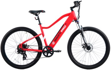 Электровелосипед SWIFT.PRO 27,5 MTB AL "EHIM011" E-BIKE 350W 4040E_red фото