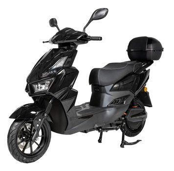 Электроскутер ATLAS Tiger Box 2000W Black 3114 фото