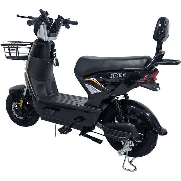 Велосипед з електромотором SPARK FREE 14" 60V/1000W/25Ah чорний 249183 фото