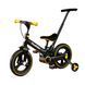Велосипед-трансформер Best Trike BT-72033 (1) колеса PU 12'', родительская ручка, съемные педали, ручной тормоз, вспомогательные боковые колеса, в коробке 147731 фото
