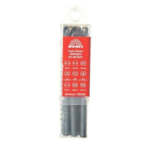 Свердло для металу HSS 4341 6.0 (10 шт.) Vitals Master 000190256 фото